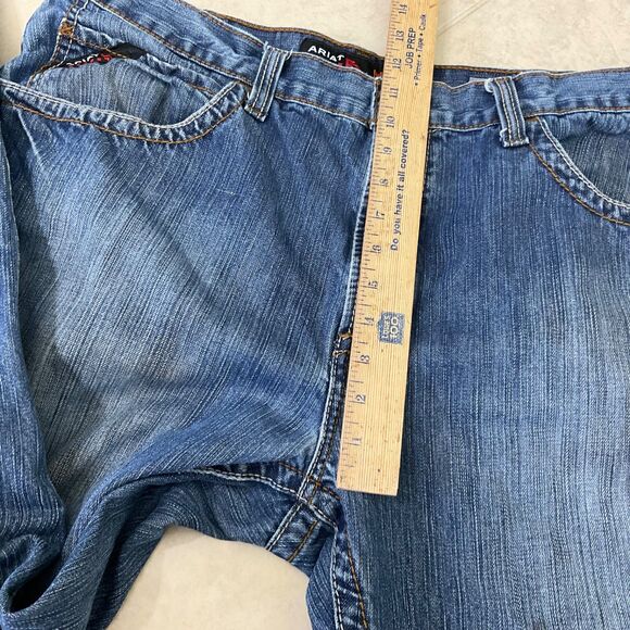 Ariat FR Jeans Men 38x 34 - fits 37x 33.5 M3 CAT2 Loose Fit Welding * Stained - Picture 10 of 15